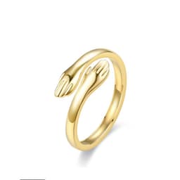 image-Titanium Steel Geometric Open Ring Unisex Fashion Jewelry