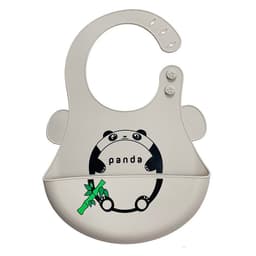image-Children's Silicone Bib with Food Pocket - Waterproof Baby Bib