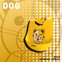 image-Children's Silicone Bib with Food Pocket - Waterproof Baby Bib