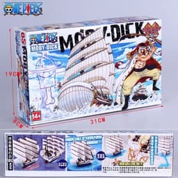 image-One Piece Pirate Ship Assembly Model 23cm Commemorative Edition