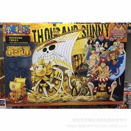 image-One Piece Pirate Ship Assembly Model 23cm Commemorative Edition