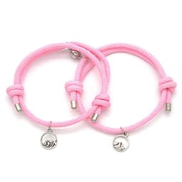 image-Cross-Border Alloy Sun Moon Couple Bracelets Wholesale