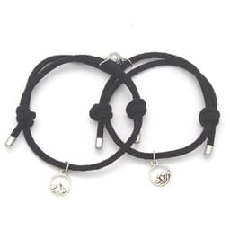 image-Cross-Border Alloy Sun Moon Couple Bracelets Wholesale