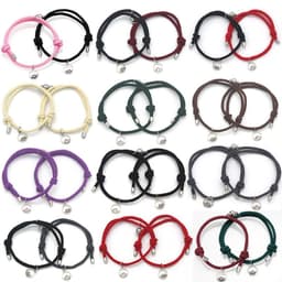 image-Cross-Border Alloy Sun Moon Couple Bracelets Wholesale