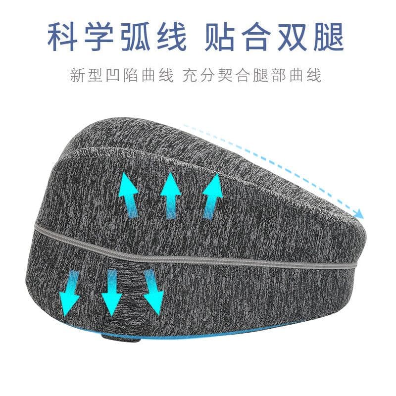 image-Heart-Shaped Memory Foam Leg Pillow for Pregnant Women