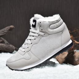image-Unisex Winter Warm Cotton Snow Boots High-Top Large Size 47-48