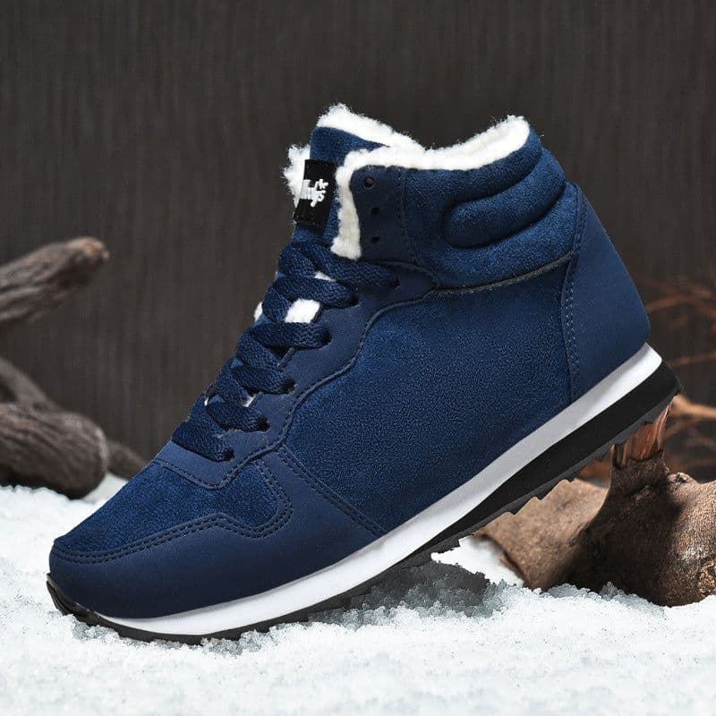 image-Unisex Winter Warm Cotton Snow Boots High-Top Large Size 47-48