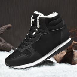 image-Unisex Winter Warm Cotton Snow Boots High-Top Large Size 47-48