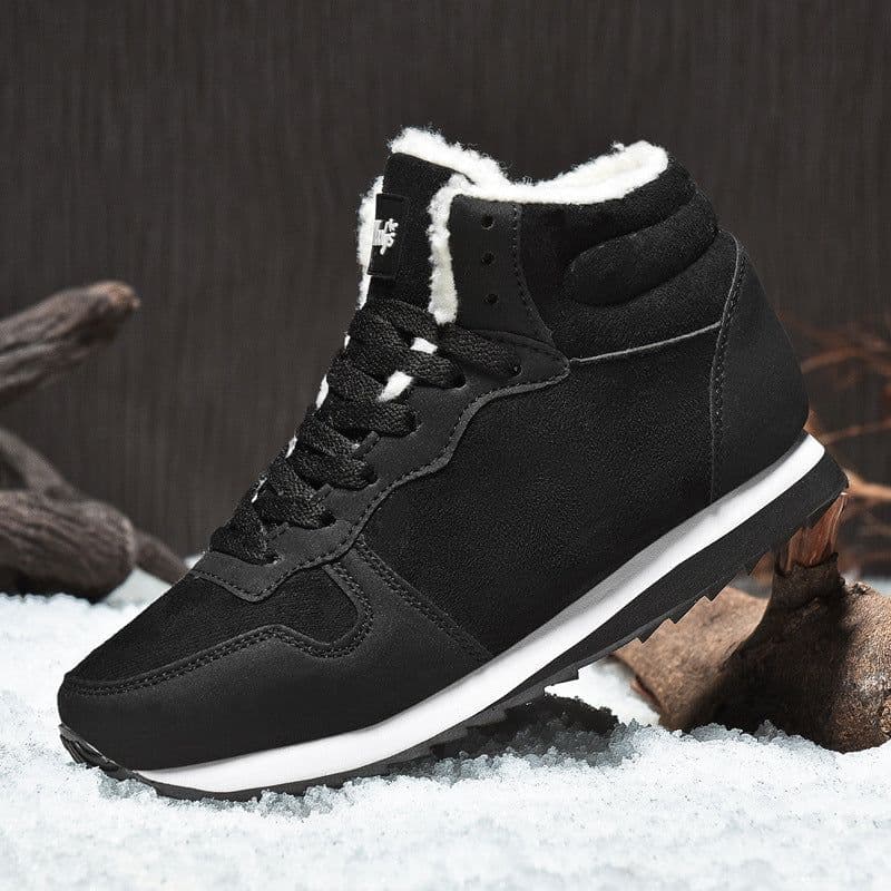 image-Unisex Winter Warm Cotton Snow Boots High-Top Large Size 47-48