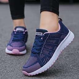 image-Amazon Mesh Sports Casual Shoes Unisex Lightweight Running Sneakers