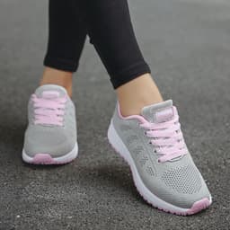 image-Amazon Mesh Sports Casual Shoes Unisex Lightweight Running Sneakers