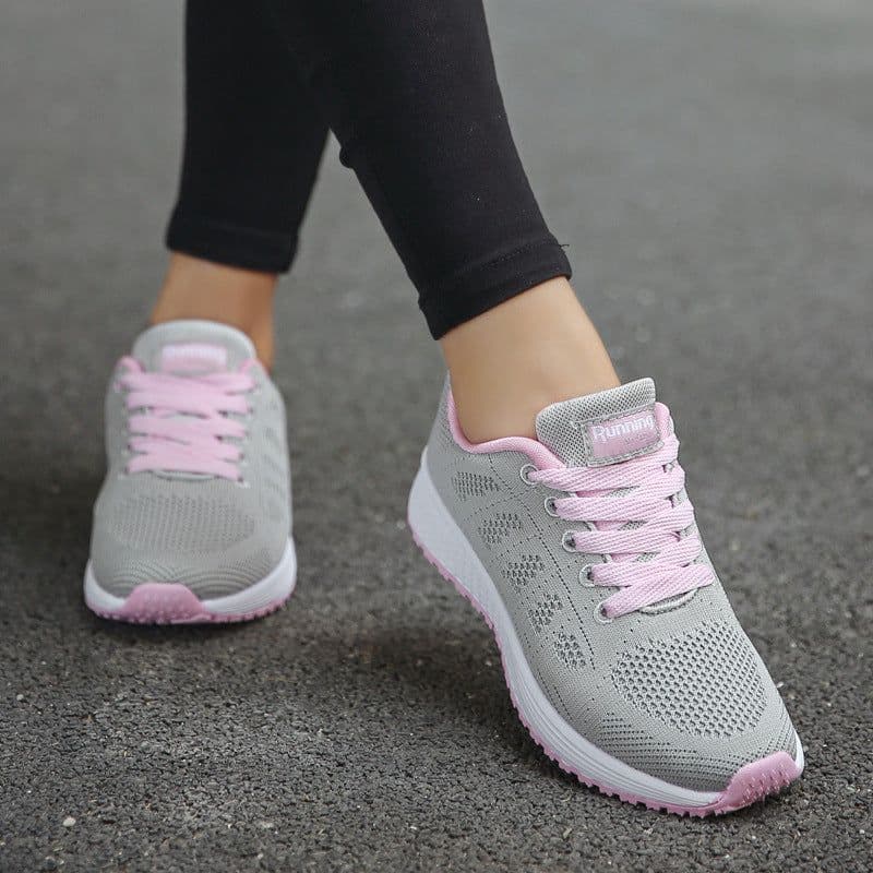 image-Amazon Mesh Sports Casual Shoes Unisex Lightweight Running Sneakers