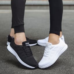 image-Amazon Mesh Sports Casual Shoes Unisex Lightweight Running Sneakers