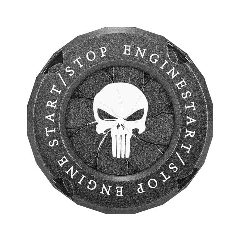 image-Punisher One-Button Start Ignition Switch Cover Metal Ring