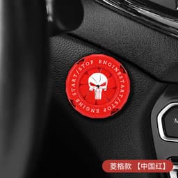 image-Punisher One-Button Start Ignition Switch Cover Metal Ring