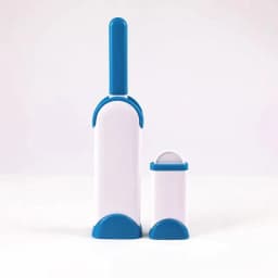image-Pet Hair Remover Brush Double-Sided with Self-Cleaning Base