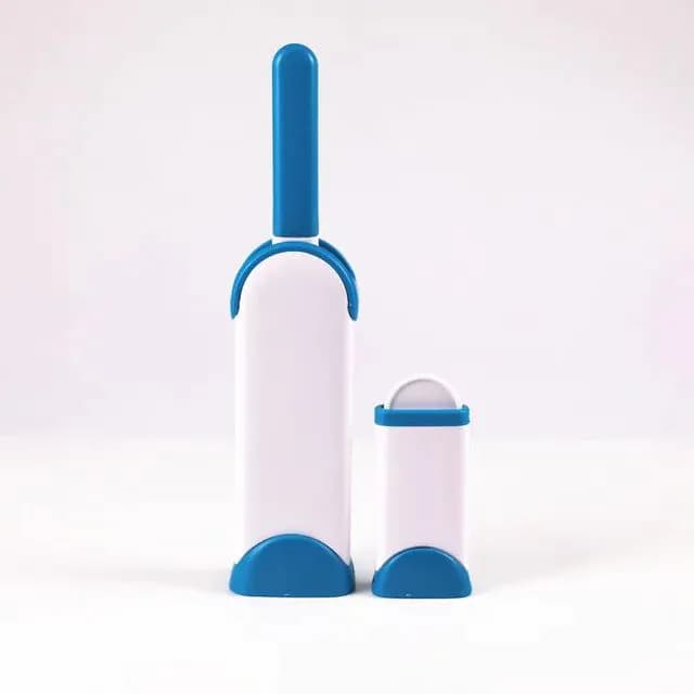 image-Pet Hair Remover Brush Double-Sided with Self-Cleaning Base
