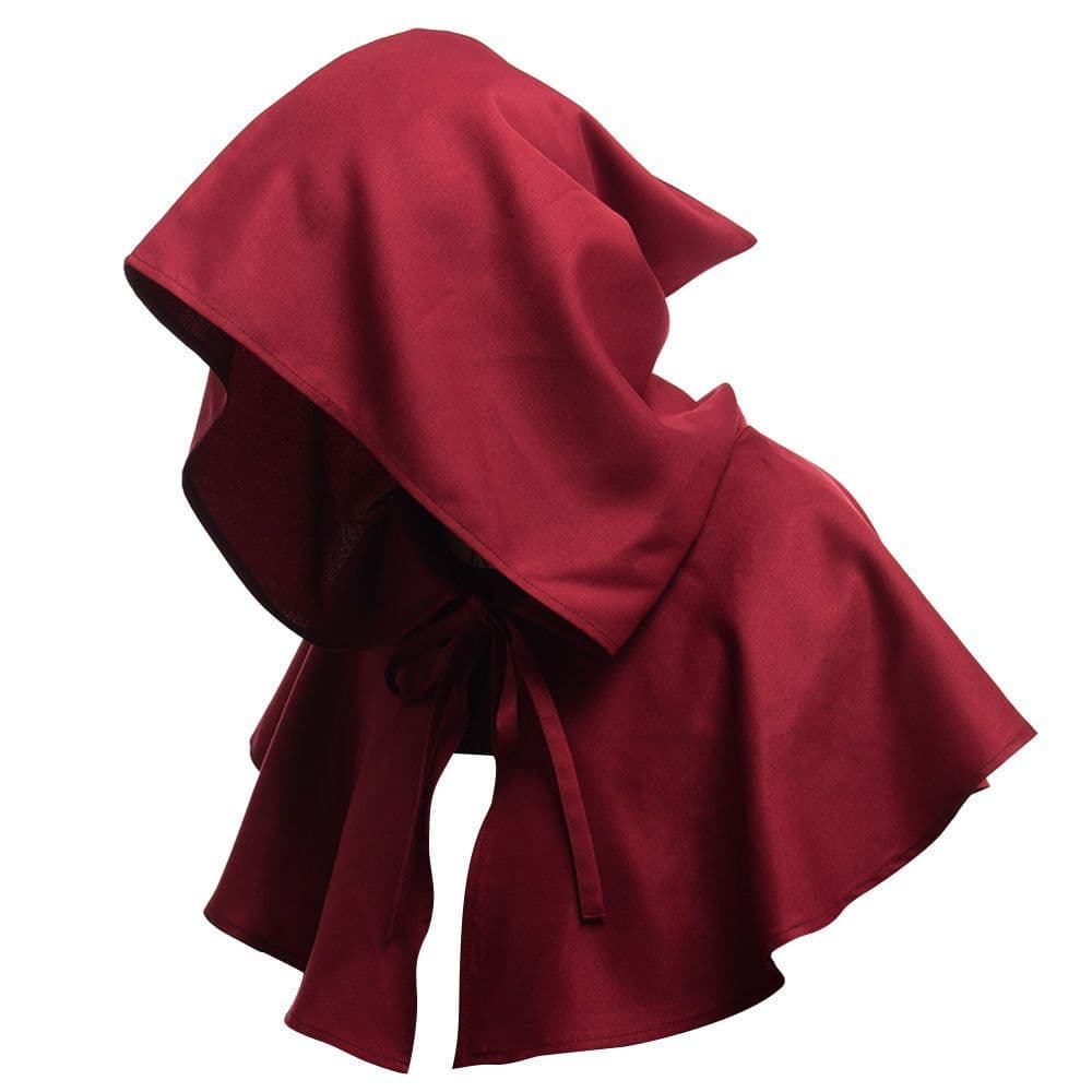 image-Medieval Halloween Death Cloak Costume with Hat Adult