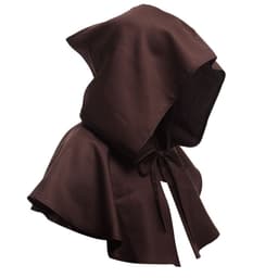 image-Medieval Halloween Death Cloak Costume with Hat Adult