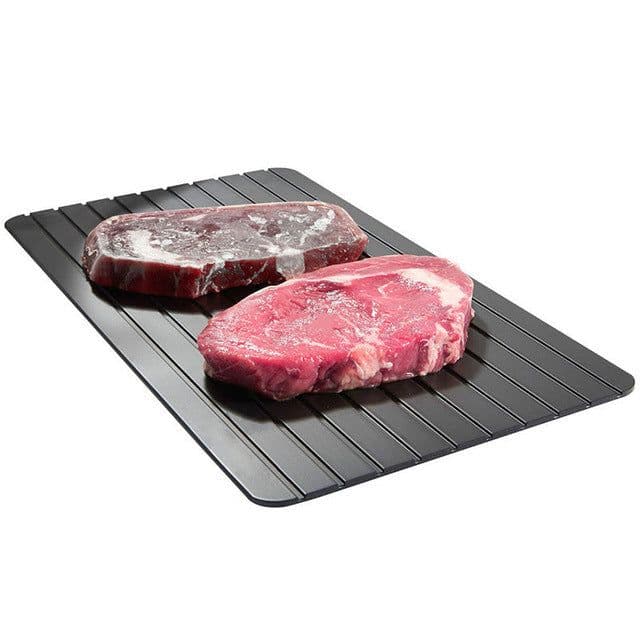 image-Meijuner Aluminum Defrosting Tray for Frozen Food and Meat