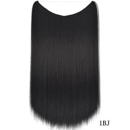 image-Fishing Line Hair Extension Wig Piece