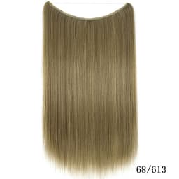 image-Fishing Line Hair Extension Wig Piece