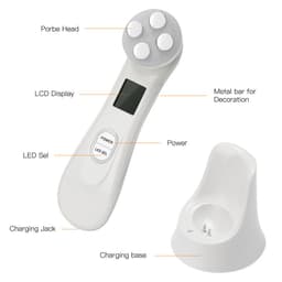 image-EMS Mesotherapy Electroporation RF LED Facial Beauty Device