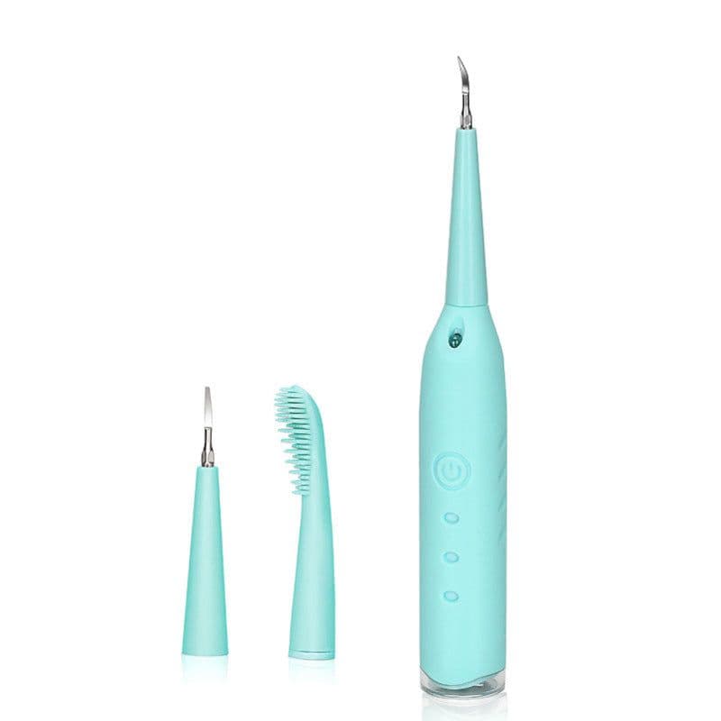 image-PRETTYKEY Electric Sonic Tooth Cleaner USB Rechargeable Waterproof