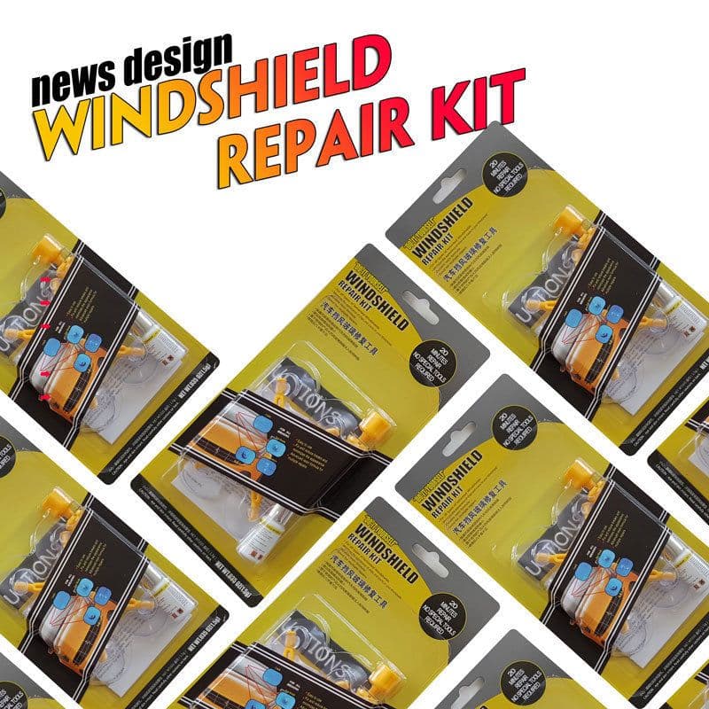 image-Windshield Repair Kit DIY Car Glass Crack Chip Resin Sealer