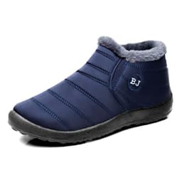 image-Ruihe Xuan Women's Winter Cotton Boots Waterproof Non-Slip Flat