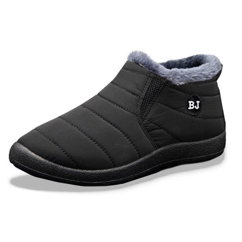 image-Ruihe Xuan Women's Winter Cotton Boots Waterproof Non-Slip Flat