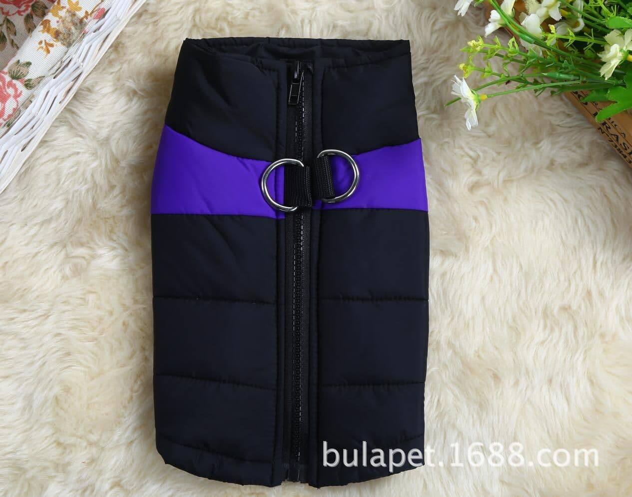image-Pet Dog Cotton Vest Waterproof Warm Ski Wear Jacket