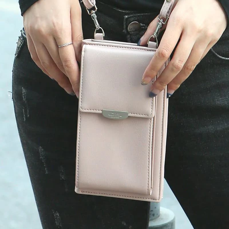 image-Women's Crossbody Phone Wallet Long Large Capacity Purse