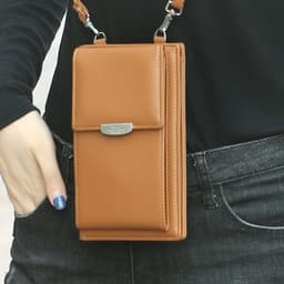 image-Women's Crossbody Phone Wallet Long Large Capacity Purse
