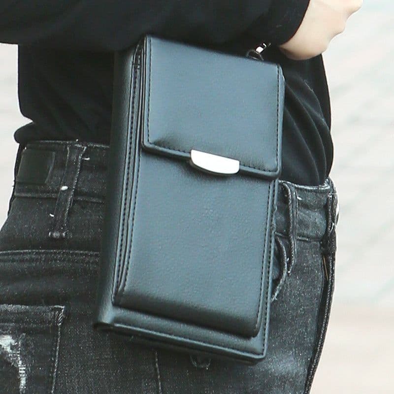 image-Women's Crossbody Phone Wallet Long Large Capacity Purse