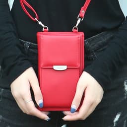 image-Women's Crossbody Phone Wallet Long Large Capacity Purse