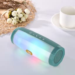 image-TG165C Bluetooth Speaker with FM Radio and LED Lantern