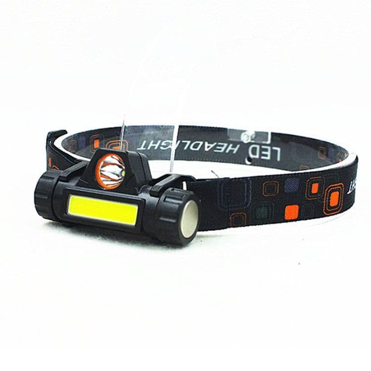 image-LED Headlamp Q5 COB Waterproof Rechargeable with Magnet
