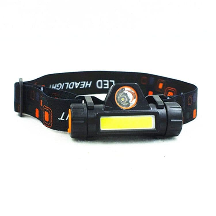 image-LED Headlamp Q5 COB Waterproof Rechargeable with Magnet