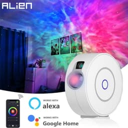 image-LED Starry Sky Projector Lamp with APP Control