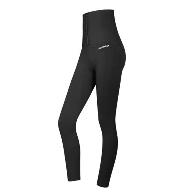 image-Women's High Waist Slim Fit Yoga Leggings Nylon Blend Pants