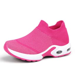 image-Special Foot Women's Mesh Walking Shoes Breathable Flat Casual