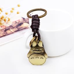 image-Chino Creative Goods My Neighbor Totoro Keychain Metal Gold