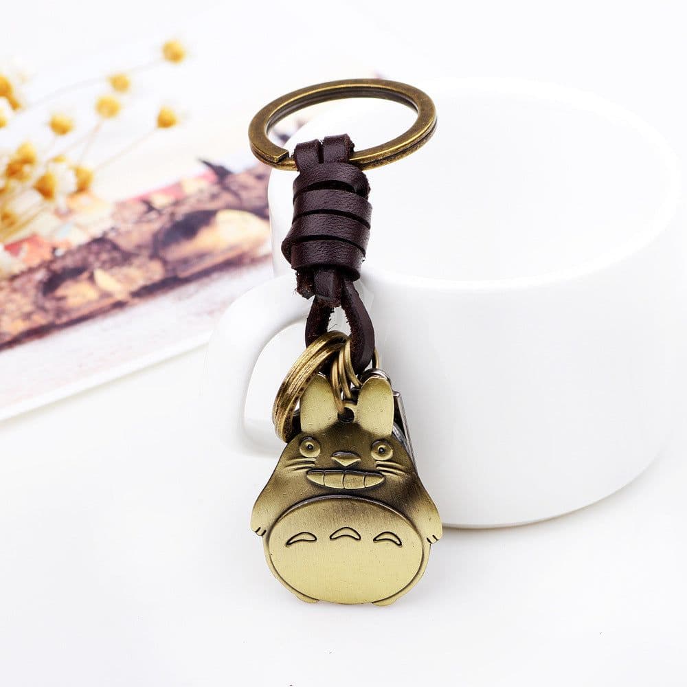image-Chino Creative Goods My Neighbor Totoro Keychain Metal Gold
