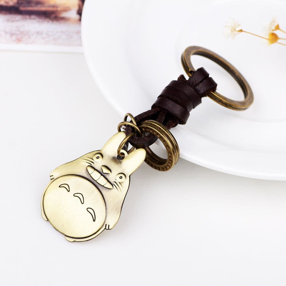 image-Chino Creative Goods My Neighbor Totoro Keychain Metal Gold