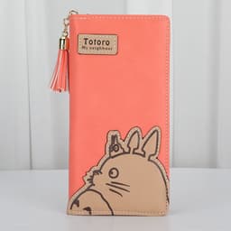 image-Anime Cartoon PU Leather Long Wallet Zipper Multi-Card Clutch