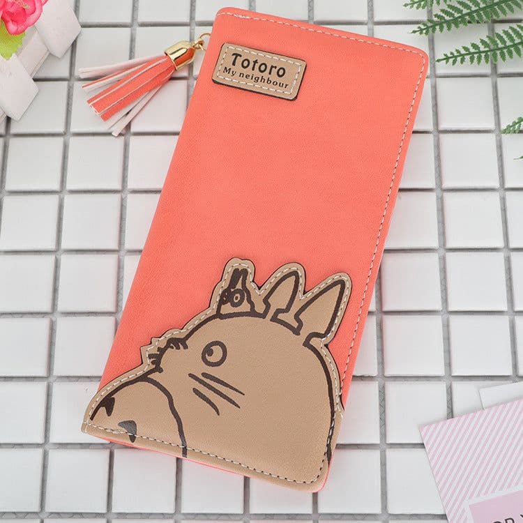 image-Anime Cartoon PU Leather Long Wallet Zipper Multi-Card Clutch