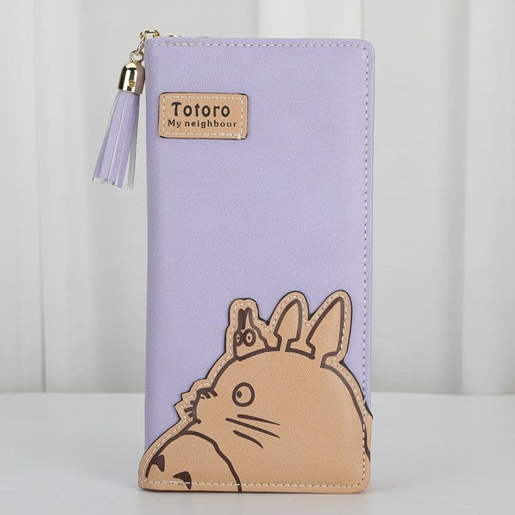 image-Anime Cartoon PU Leather Long Wallet Zipper Multi-Card Clutch