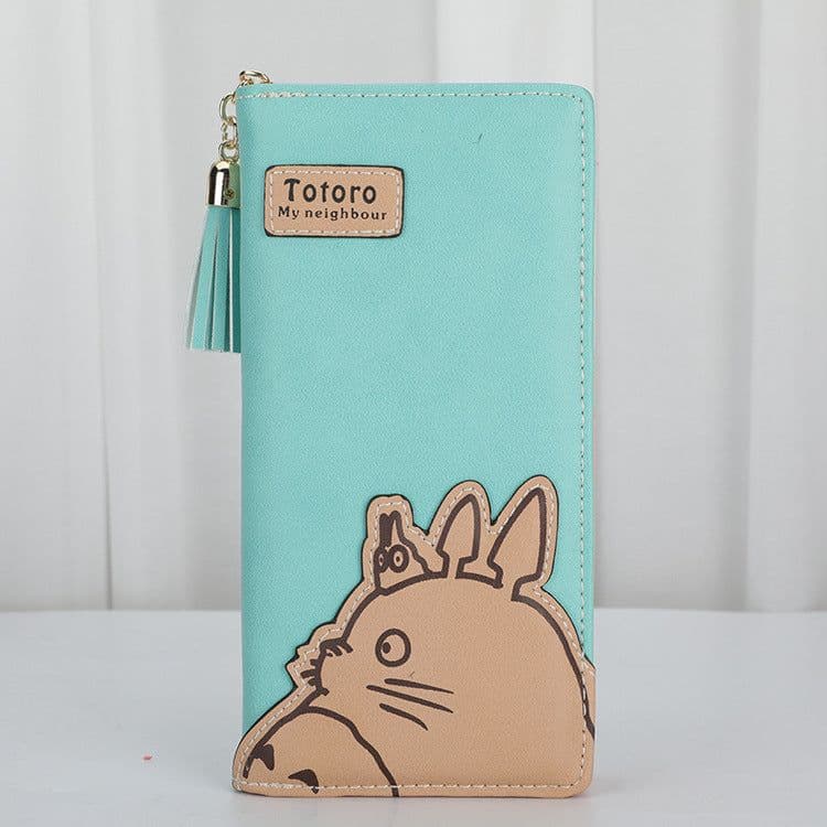 image-Anime Cartoon PU Leather Long Wallet Zipper Multi-Card Clutch