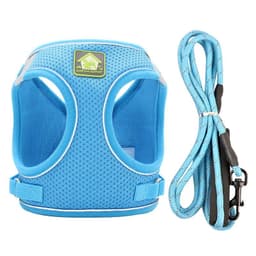 image-Dog Harness Vest Leash Set for Small Dogs Puppies